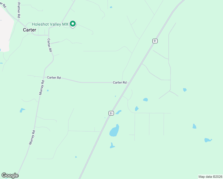 map of restaurants, bars, coffee shops, grocery stores, and more near 263 Carter Road in Springtown