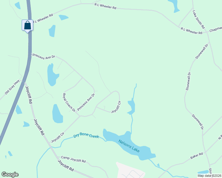 map of restaurants, bars, coffee shops, grocery stores, and more near 104 Wheehaw Rd in Macon