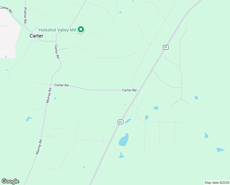 map of restaurants, bars, coffee shops, grocery stores, and more near 263 Carter Road in Springtown