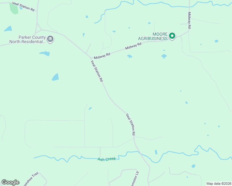 map of restaurants, bars, coffee shops, grocery stores, and more near 4699 Veal Station Road in Weatherford