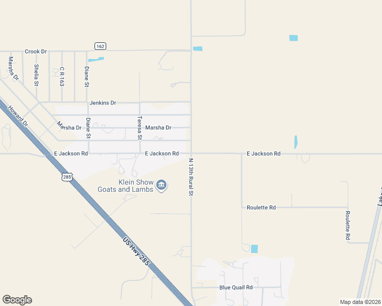 map of restaurants, bars, coffee shops, grocery stores, and more near County Road 118 in Artesia