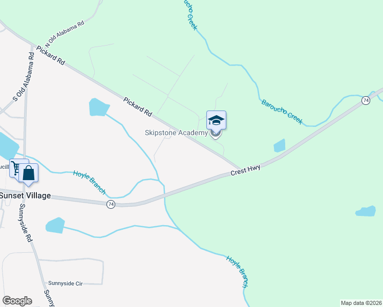 map of restaurants, bars, coffee shops, grocery stores, and more near 115 Pickard Road in Thomaston