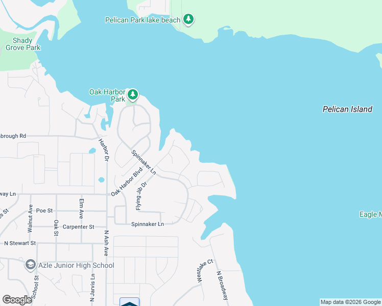 map of restaurants, bars, coffee shops, grocery stores, and more near 440 Windjammer Ln in Azle