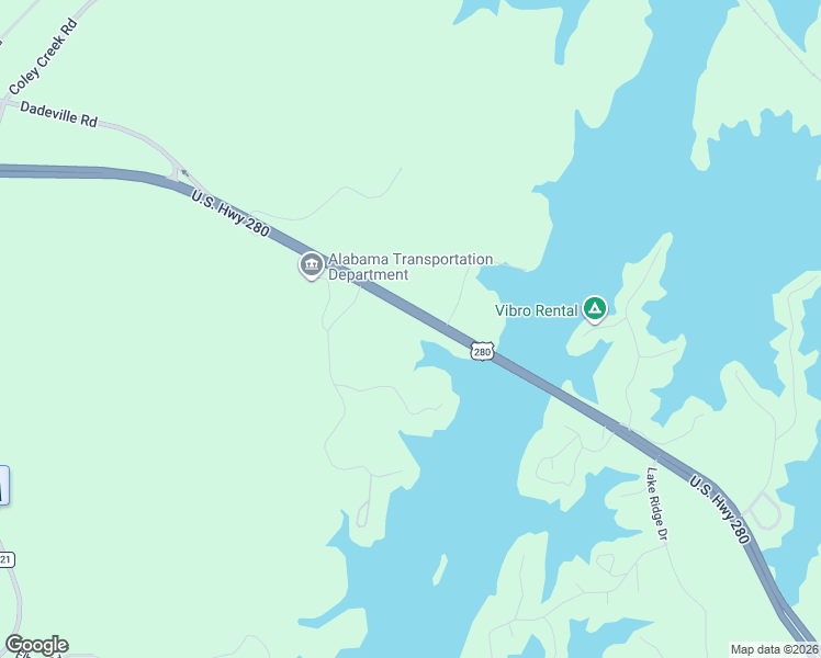 map of restaurants, bars, coffee shops, grocery stores, and more near in Alexander City