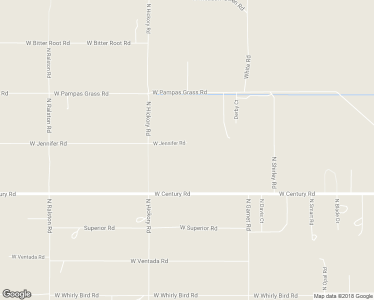 map of restaurants, bars, coffee shops, grocery stores, and more near 50185 West Jennifer Road in Maricopa