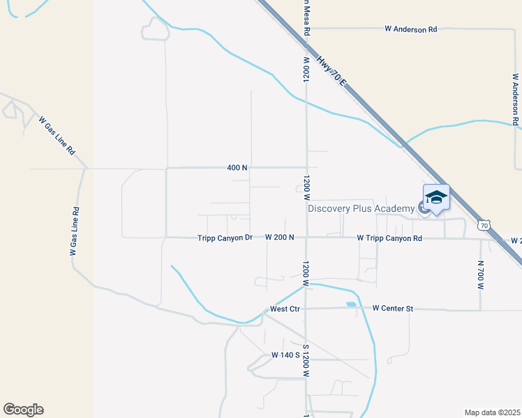 map of restaurants, bars, coffee shops, grocery stores, and more near 275 1300 West in Pima