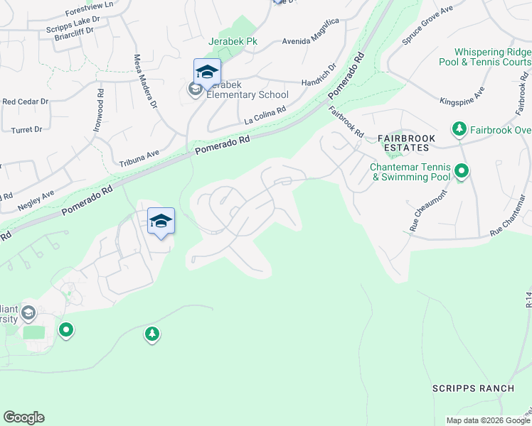 map of restaurants, bars, coffee shops, grocery stores, and more near 9719 Caminito Calor in San Diego