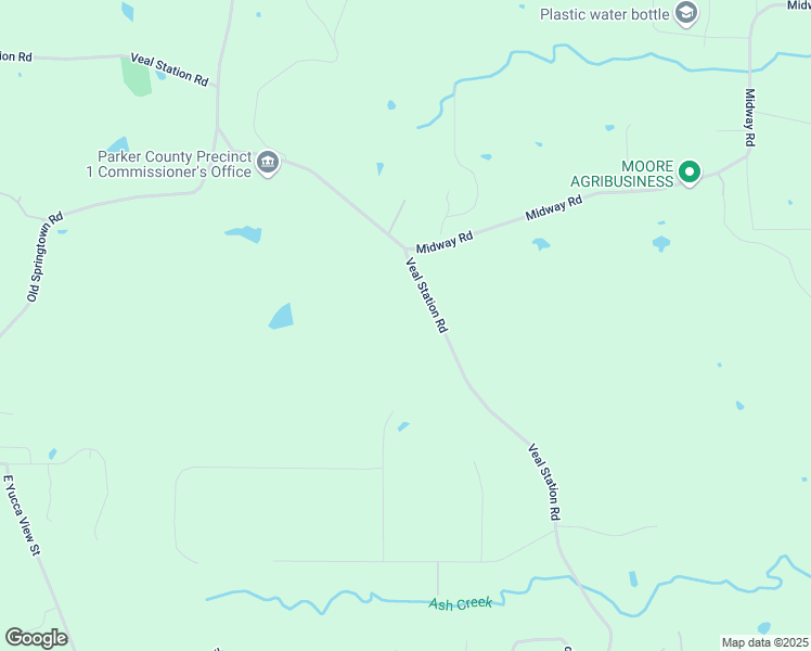 map of restaurants, bars, coffee shops, grocery stores, and more near 4009 Veal Station Road in Weatherford