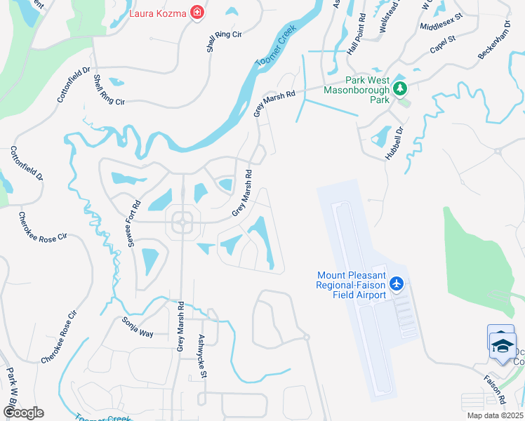 map of restaurants, bars, coffee shops, grocery stores, and more near 1808 Coatbridge Road in Mount Pleasant