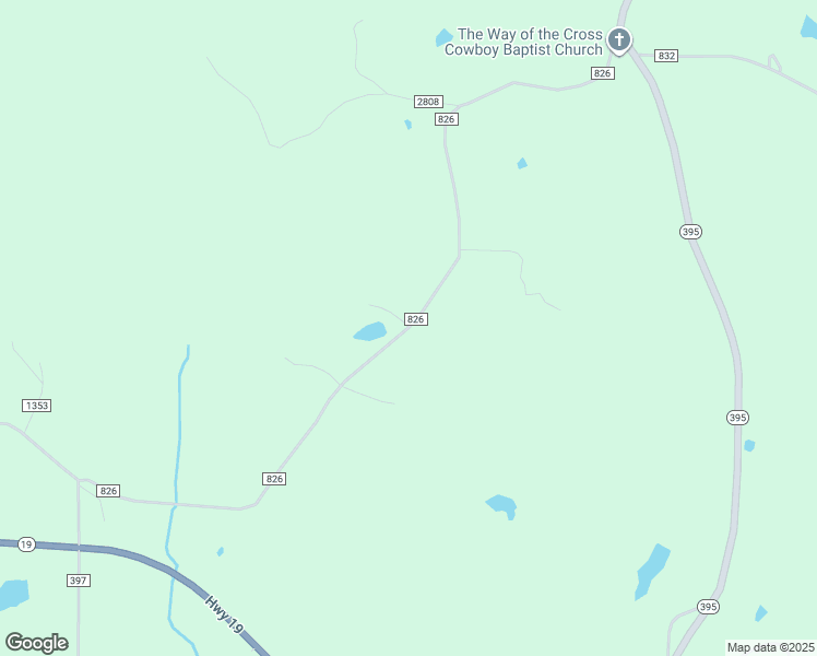 map of restaurants, bars, coffee shops, grocery stores, and more near County Road 826 in Neshoba County