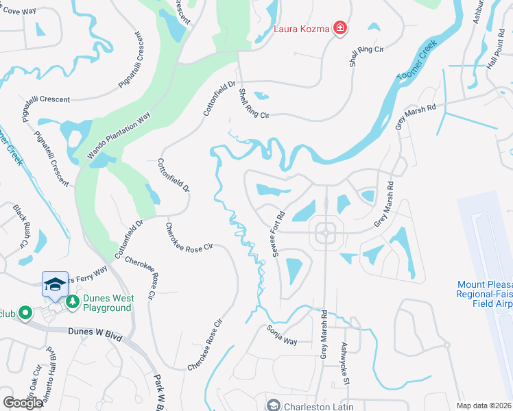 map of restaurants, bars, coffee shops, grocery stores, and more near 3455 Henrietta Hartford Road in Mount Pleasant