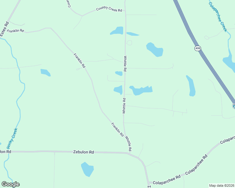 map of restaurants, bars, coffee shops, grocery stores, and more near 7660-7688 Whittle Road in Macon