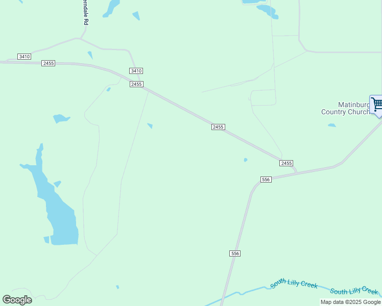 map of restaurants, bars, coffee shops, grocery stores, and more near 584 Farm to Market Road 2455 in Pittsburg