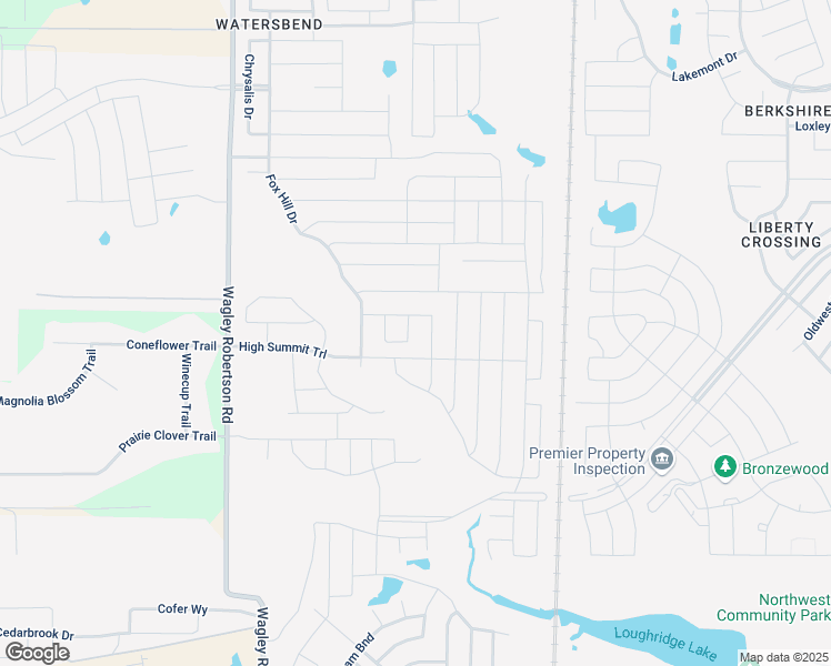 map of restaurants, bars, coffee shops, grocery stores, and more near 400 Houndstooth Drive in Fort Worth