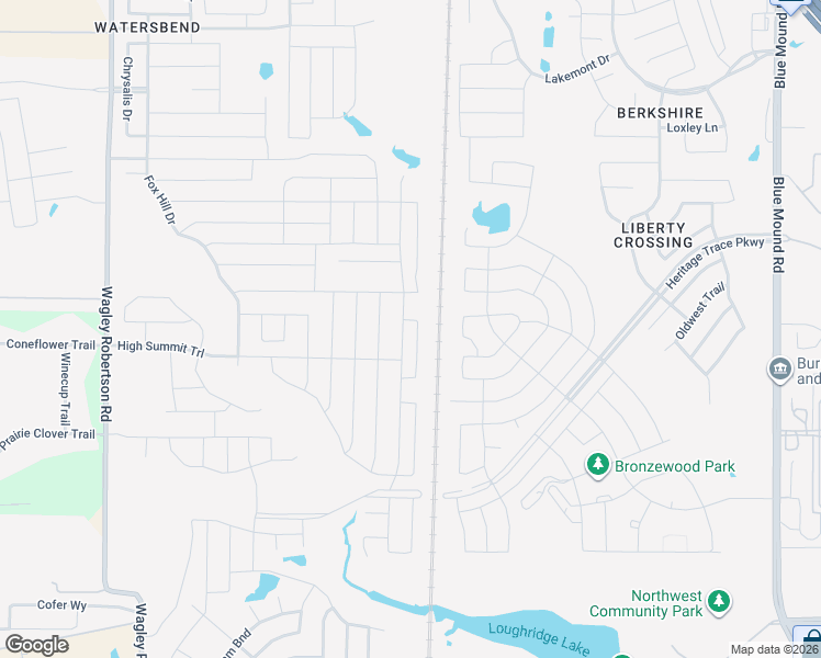 map of restaurants, bars, coffee shops, grocery stores, and more near 9329 Doverglen Drive in Fort Worth