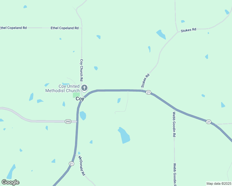 map of restaurants, bars, coffee shops, grocery stores, and more near 284 Mississippi 21 in Kemper County