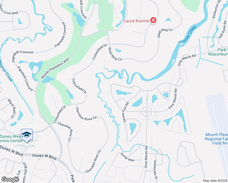 map of restaurants, bars, coffee shops, grocery stores, and more near 3472 Henrietta Hartford Road in Mount Pleasant