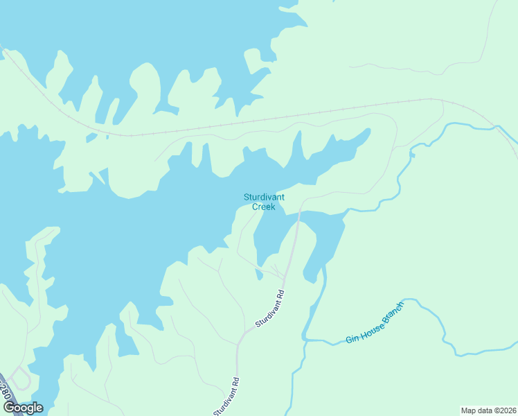 map of restaurants, bars, coffee shops, grocery stores, and more near 376 Sturdivant Lane in Jackson's Gap