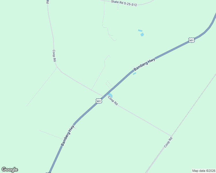 map of restaurants, bars, coffee shops, grocery stores, and more near Midget Drive in Hampton County