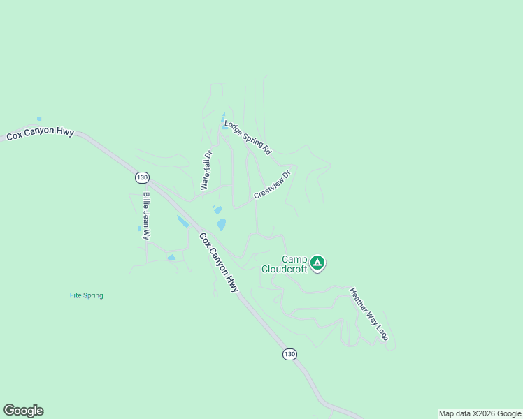 map of restaurants, bars, coffee shops, grocery stores, and more near 26 Canyon Road in Cloudcroft