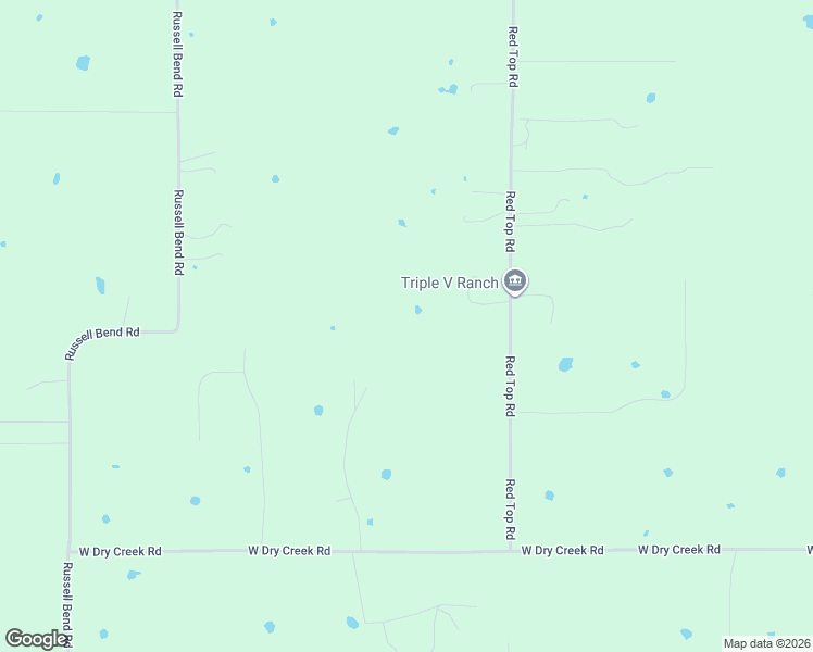 map of restaurants, bars, coffee shops, grocery stores, and more near 681 Red Top Road in Poolville