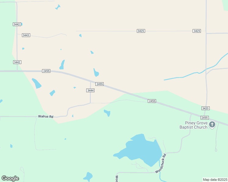 map of restaurants, bars, coffee shops, grocery stores, and more near 5814 Farm to Market Road 2455 in Leesburg