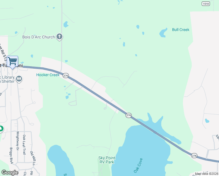 map of restaurants, bars, coffee shops, grocery stores, and more near 510 Center Rd in Point