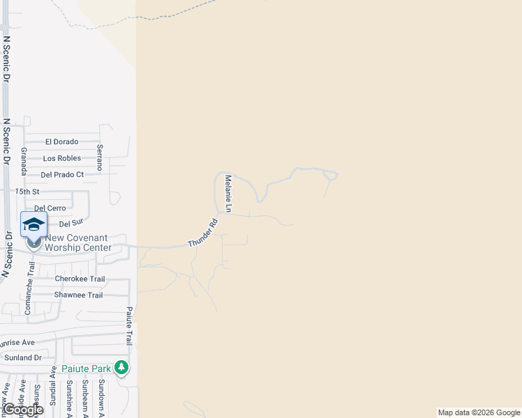 map of restaurants, bars, coffee shops, grocery stores, and more near 3520 Thunder Road in Alamogordo