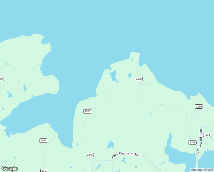 map of restaurants, bars, coffee shops, grocery stores, and more near County Road 3346 in Emory