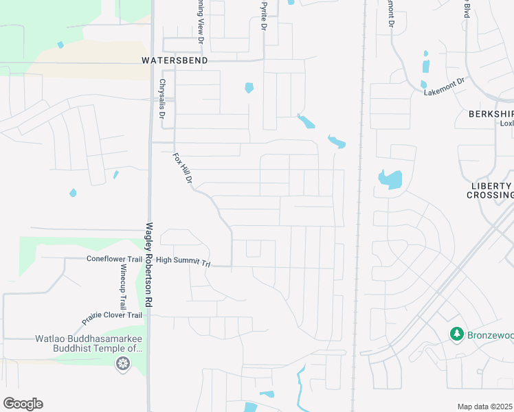 map of restaurants, bars, coffee shops, grocery stores, and more near 424 Crown Oaks Drive in Fort Worth