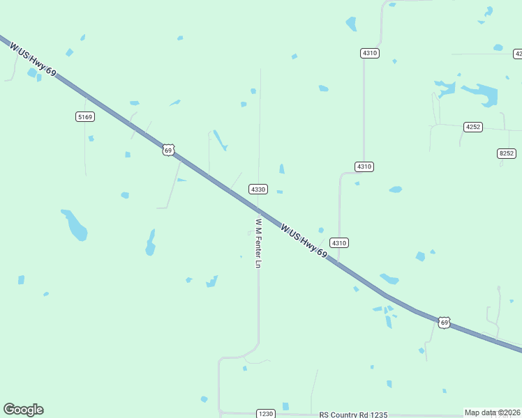 map of restaurants, bars, coffee shops, grocery stores, and more near 4338 U.S. 69 in Point
