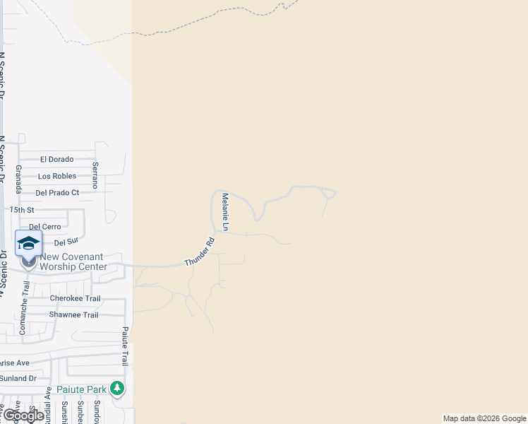 map of restaurants, bars, coffee shops, grocery stores, and more near 3508-3520 Thunder Rd in Alamogordo