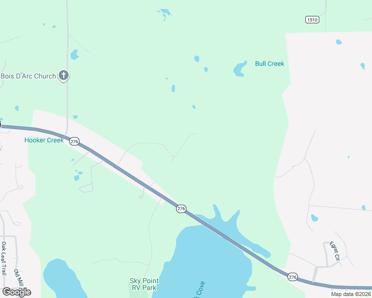 map of restaurants, bars, coffee shops, grocery stores, and more near 560 Center Street in East Tawakoni
