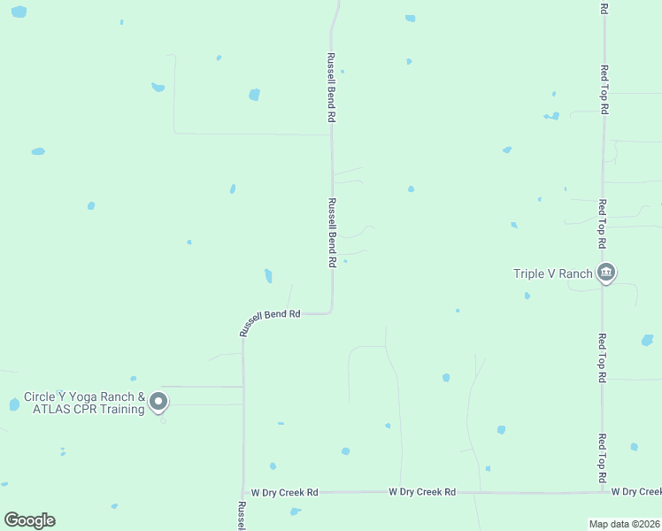 map of restaurants, bars, coffee shops, grocery stores, and more near 1719-2165 Russell Bend Road in Weatherford