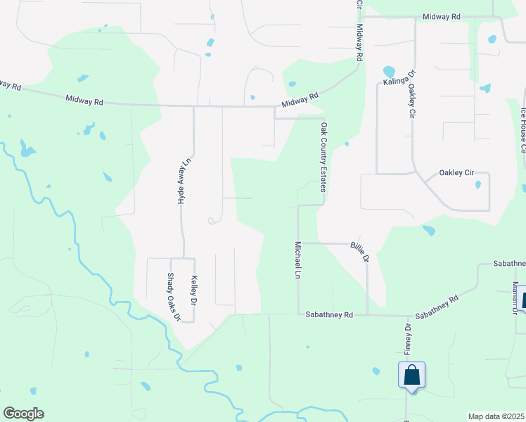 map of restaurants, bars, coffee shops, grocery stores, and more near 108 Cindy Court in Weatherford