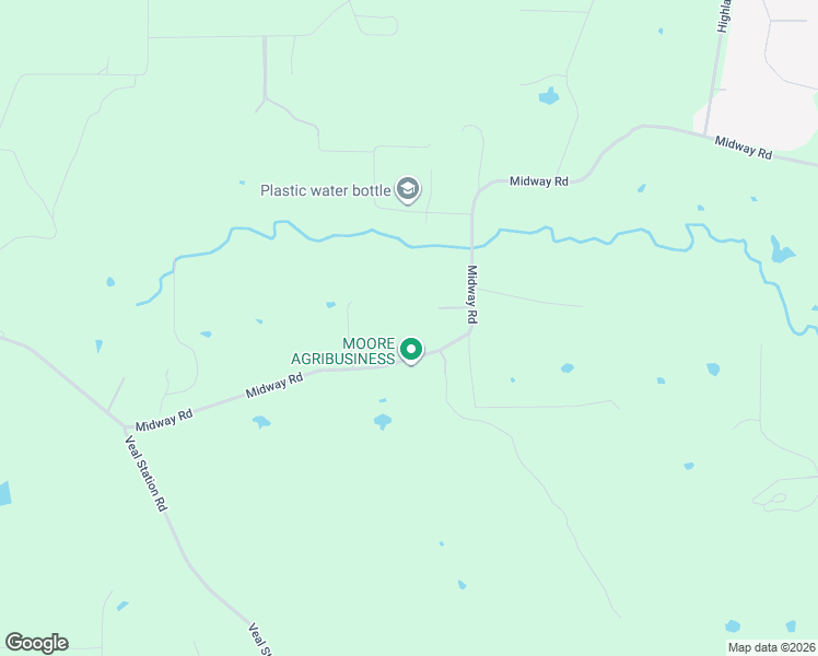 map of restaurants, bars, coffee shops, grocery stores, and more near 4133 Midway Road in Weatherford