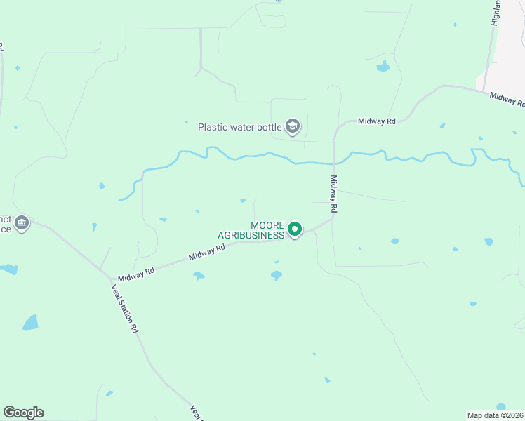 map of restaurants, bars, coffee shops, grocery stores, and more near 4017 Midway Road in Weatherford