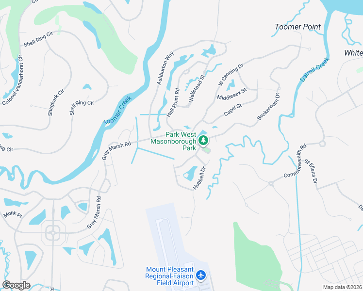map of restaurants, bars, coffee shops, grocery stores, and more near 3537 Claremont Street in Mount Pleasant