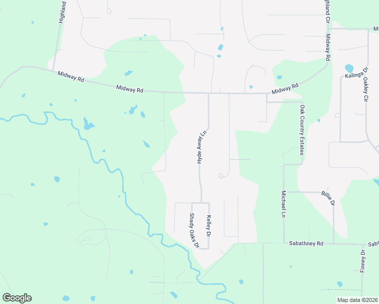 map of restaurants, bars, coffee shops, grocery stores, and more near 126 Hyde Away Lane in Weatherford