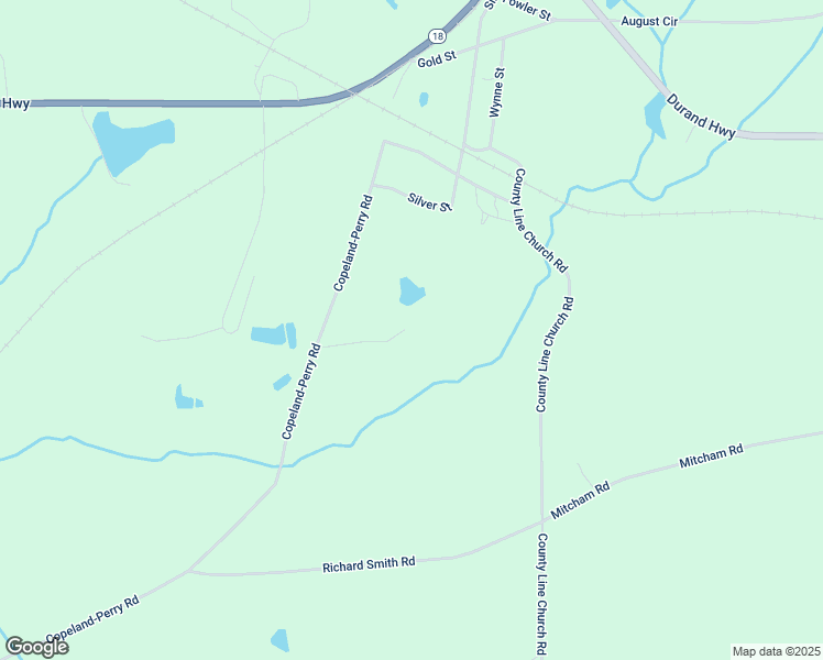 map of restaurants, bars, coffee shops, grocery stores, and more near 667 Copeland-Perry Road in Warm Springs