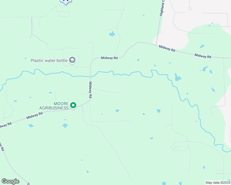 map of restaurants, bars, coffee shops, grocery stores, and more near 147 Mill Branch Lane in Weatherford