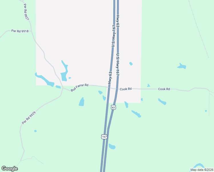 map of restaurants, bars, coffee shops, grocery stores, and more near 1214 Bud Farrar Road in Lillie