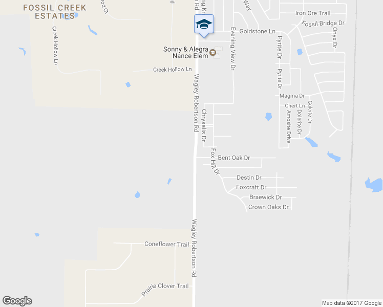 map of restaurants, bars, coffee shops, grocery stores, and more near 9601 Wagley Robertson Road in Fort Worth