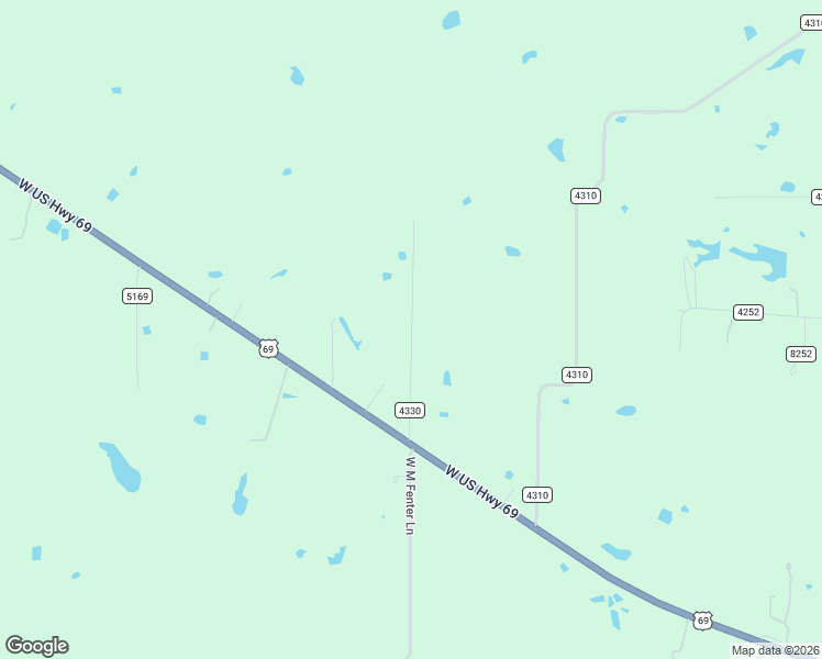map of restaurants, bars, coffee shops, grocery stores, and more near Rains County Road 4330 in Rains County