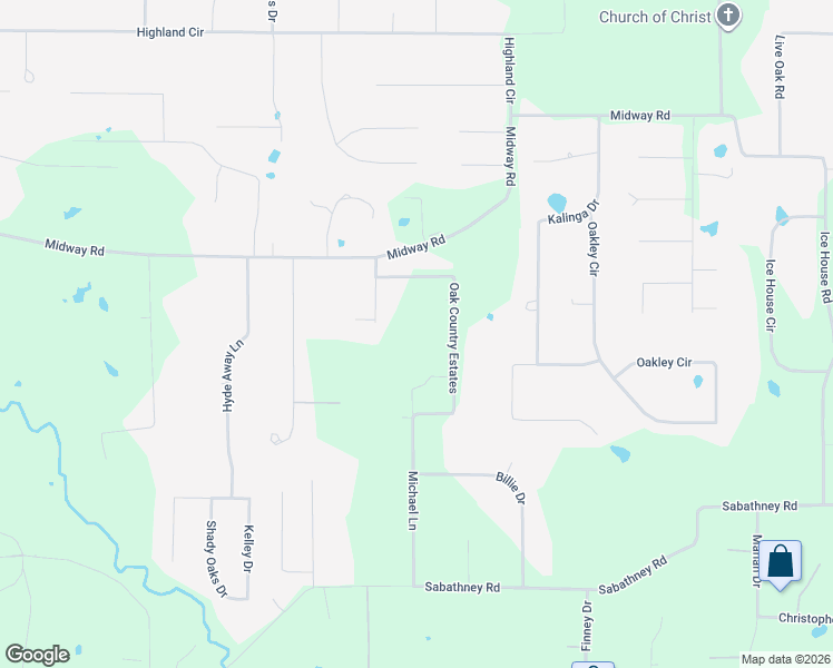 map of restaurants, bars, coffee shops, grocery stores, and more near 1812 Oak Country Estates in Weatherford