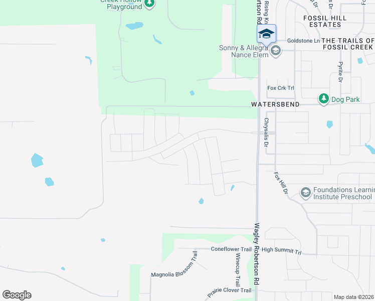 map of restaurants, bars, coffee shops, grocery stores, and more near 9964 Voyager Lane in Fort Worth