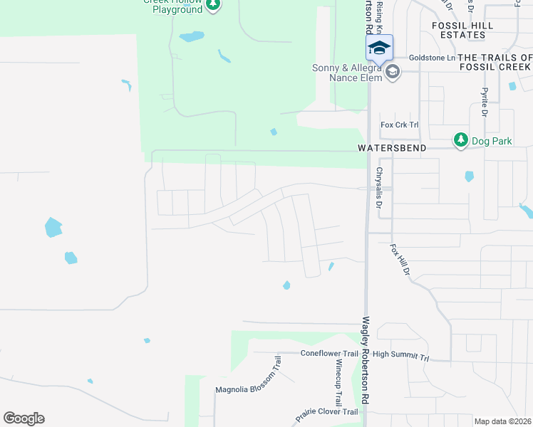 map of restaurants, bars, coffee shops, grocery stores, and more near 9964 Voyager Lane in Fort Worth