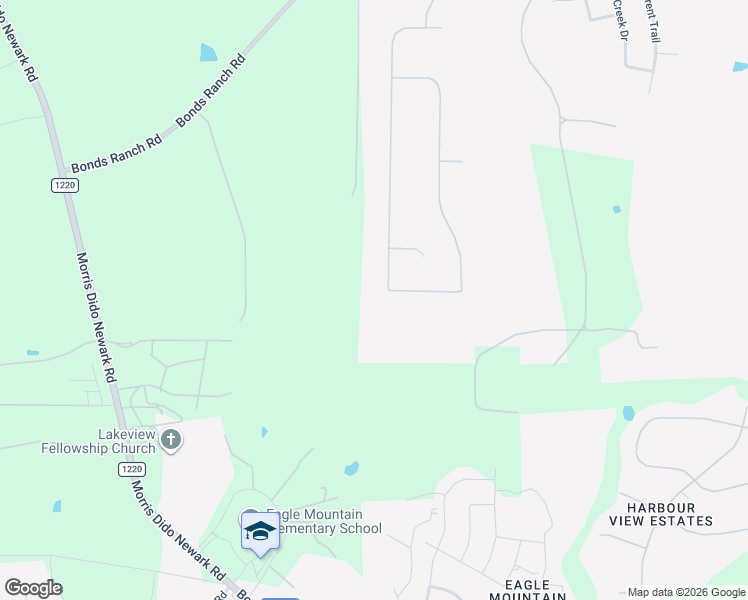 map of restaurants, bars, coffee shops, grocery stores, and more near 10301 Los Rios Drive in Fort Worth