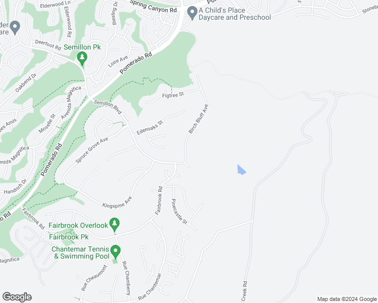 map of restaurants, bars, coffee shops, grocery stores, and more near 10633 Birch Bluff Avenue in San Diego