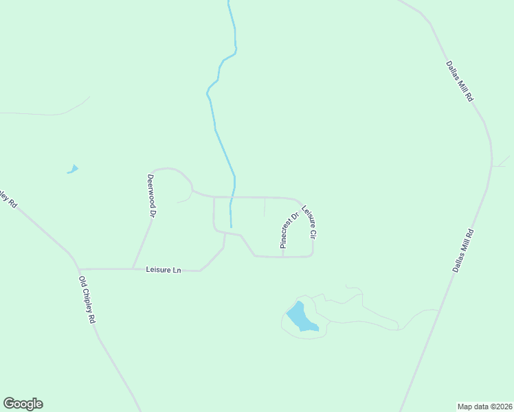 map of restaurants, bars, coffee shops, grocery stores, and more near 16 Tallwood Drive in Pine Mountain